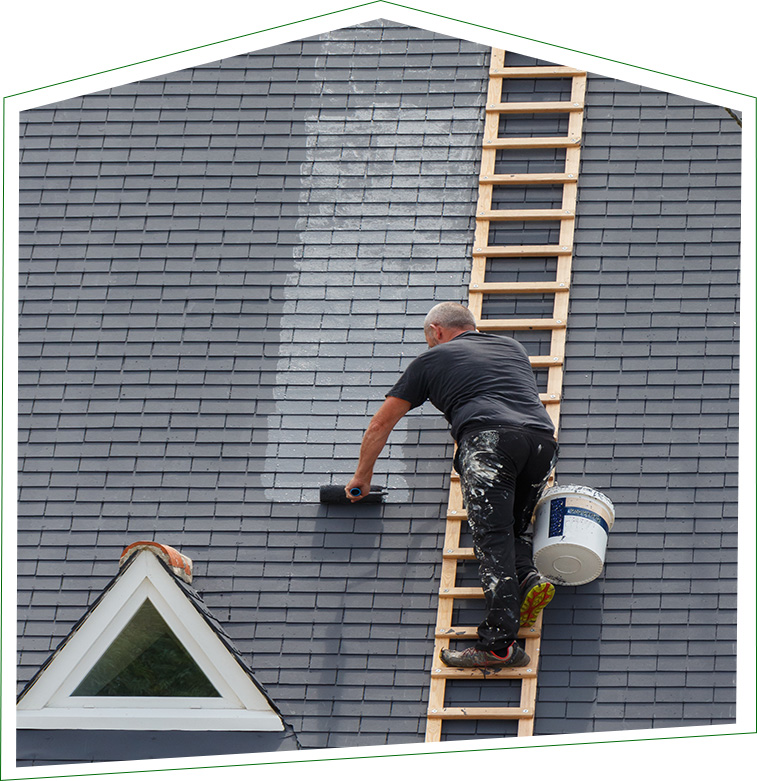 UN TOIT PEINT POUR UNE PROTECTION DURABLE